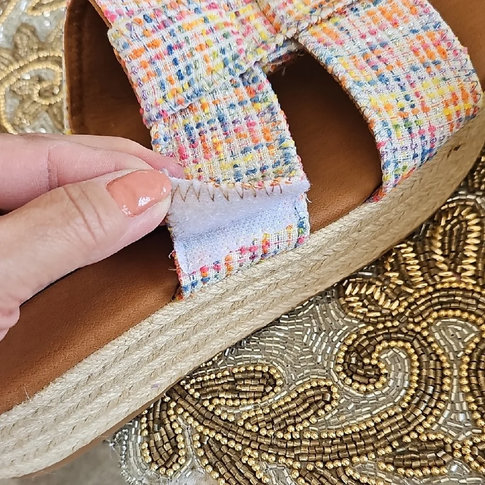 Zodiac Women's Colorful Espadrille Sandals - Picture 6 of 7